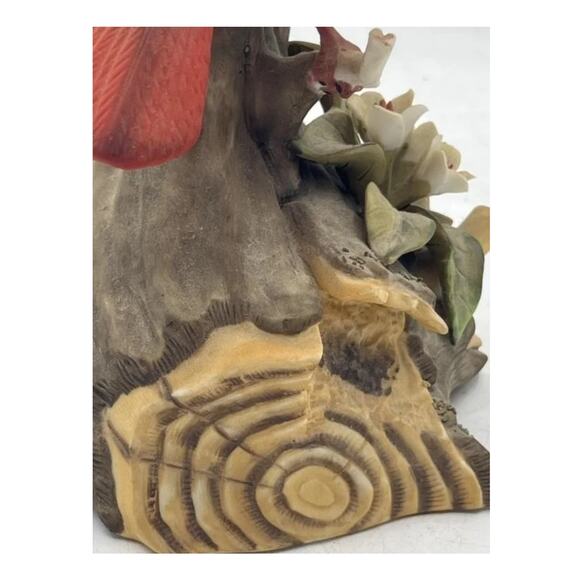 Vintage Cardinal Music Figurine – Wind-Up – 6" Tall – Charming Woodland Design - Picture 8 of 16